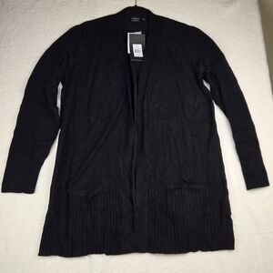 NWT Devotion by Cyrus Ribbed Sleeve Cozy Pocket Cardigan Size XL